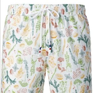 Men’s casual print cotton shorts